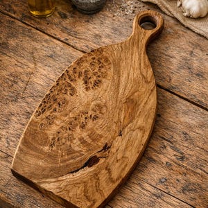 Live Edge Pippy Oak Serving Board image 3