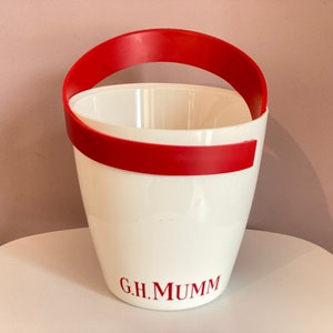 Mumm Champagnerkühler, französischer Champagnerkühler, Weinkühler