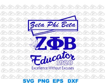 Download Zeta Phi Beta Finner Svg Zphib Dove Sign Svg Since 1920 Svg Png Cutting Files Instant Download Prints Digital Prints Safarni Org