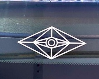 Slander Eye DJ Logo Vinyl Decal EDM Car Laptop Phone Window Sticker