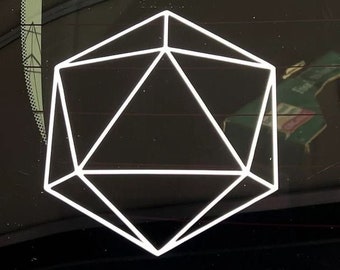 Odesza Dj Logo Vinyl Decal EDM Car Laptop Phone Window Sticker Dungeons and Dragons dice