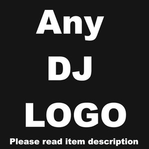 N'importe quel logo DJ Sticker vinyle EDM voiture ordinateur portable téléphone fenêtre autocollant