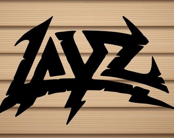 Layz DJ Logo Vinyl Decal EDM Car Laptop Phone Window Sticker