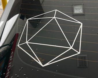 Odesza Dj Logo Vinyl Decal EDM Car Laptop Phone Window Sticker Dungeons and Dragons dice