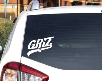 Griz DJ Logo Vinyl Decal EDM Car Laptop Phone Window Sticker