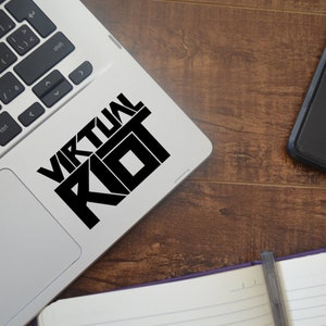Virtual Riot Dj Logo Vinyl Decal EDM Car Laptop Phone Window Sticker