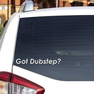 Dubstep? Vinyl Aufkleber EDM Auto Laptop Telefon Fenster Aufkleber