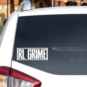 RL Grime Logo Vinyl Decal EDM Car Laptop Phone Window Sticker