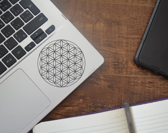 Flower of Life die-cut Vinyl Decal Car Laptop Phone Window Sticker