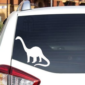 Brontosaurus Dino decal, decal, Car Decal, Car Sticker, Window Decal, Laptop Decal, Laptop Sticker, Phone Decal, Phone Sticker, Long Neck