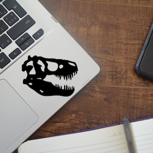 Decal Dinosaur skull, Car Decal, Car Sticker, Window Decal, Window Sticker, Laptop Decal, Laptop Sticker, Phone Decal, Phone Sticker