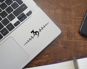 Zed Dead Heartbeat DJ Logo Vinyl Decal EDM Car Laptop Phone Window Sticker