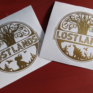 Lost Lands Tree DJ Logo Vinyl Decal EDM Car Laptop Phone Window Sticker