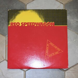 Vintage 1980s Vinyl Record Album REO Speedwagon A Decade of Rock and Roll 1970-1980 Double Album Epic Records Classic Rock Pop