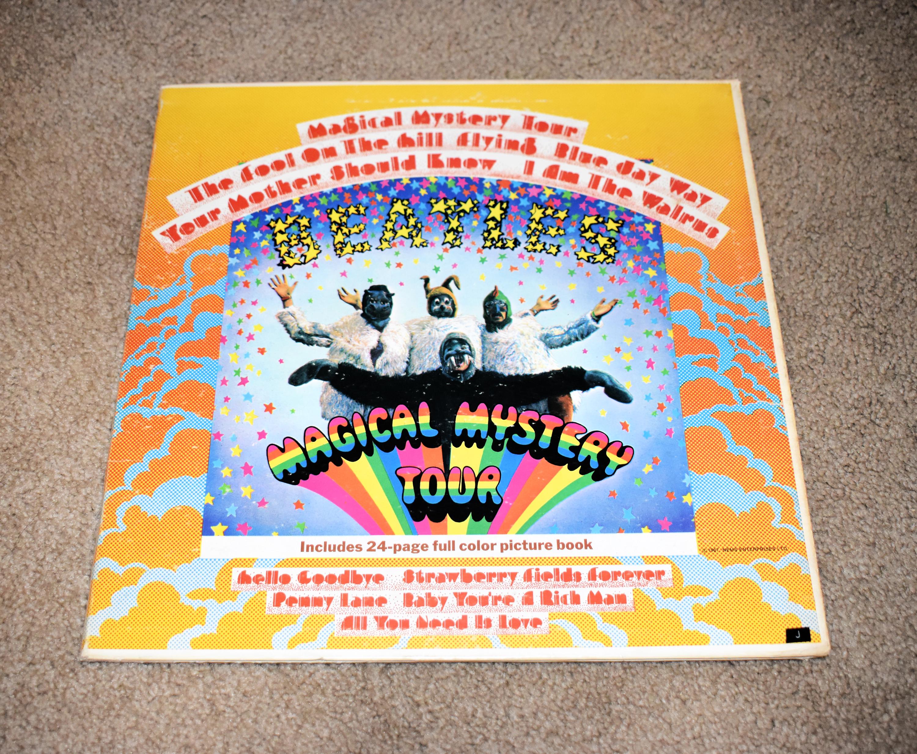 Beatles Magical Mystery Tour Vinyl Record - Etsy