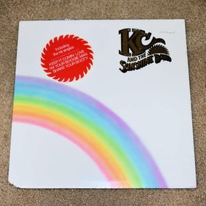 Vintage 1970s Vinyl Promo Album KC and the Sunshine Band Entitled Part 3 Still Sealed