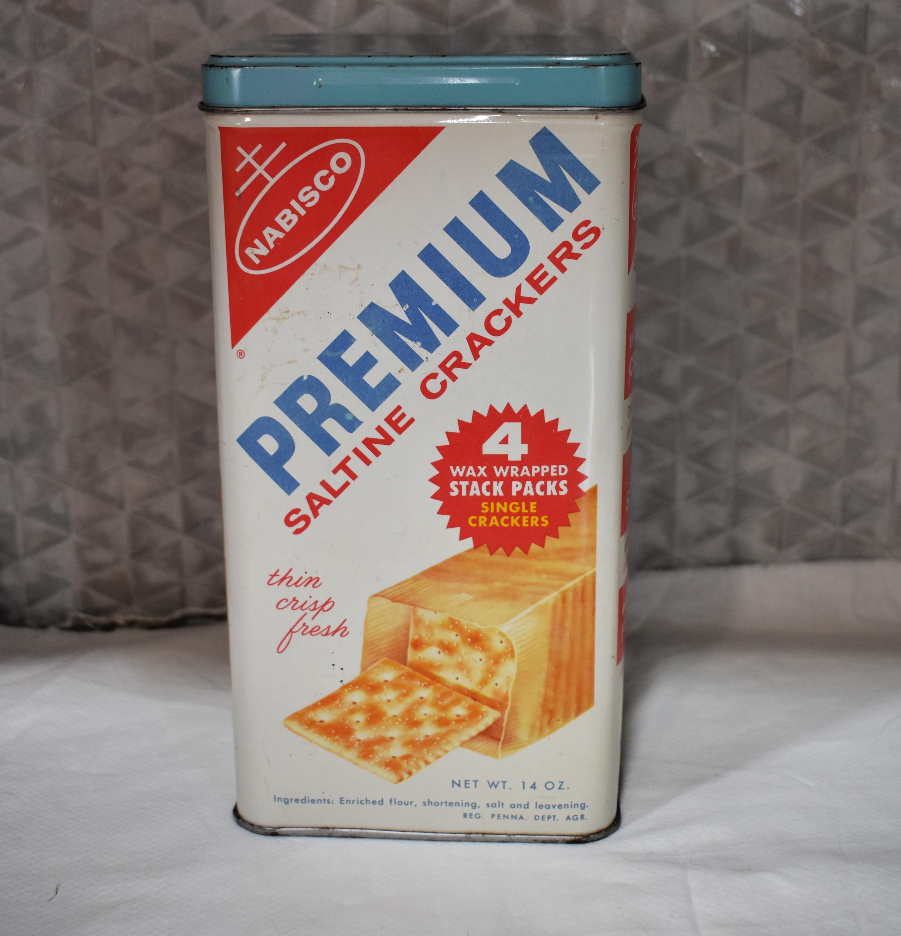 Nabisco Saltine Cracker Tin - Etsy