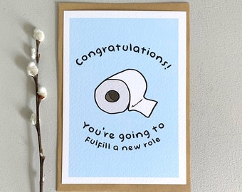 Wenskaart Nieuwe Baan Gefeliciteerd Met Je Nieuwe Baan - Etsy