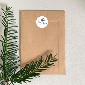 Kerstkaart Met kraft envelop sluitsticker Originele kerstkaarten Grappige kerstkaarten Kerstkaarten humor Wenskaart kerst Fart afbeelding 2