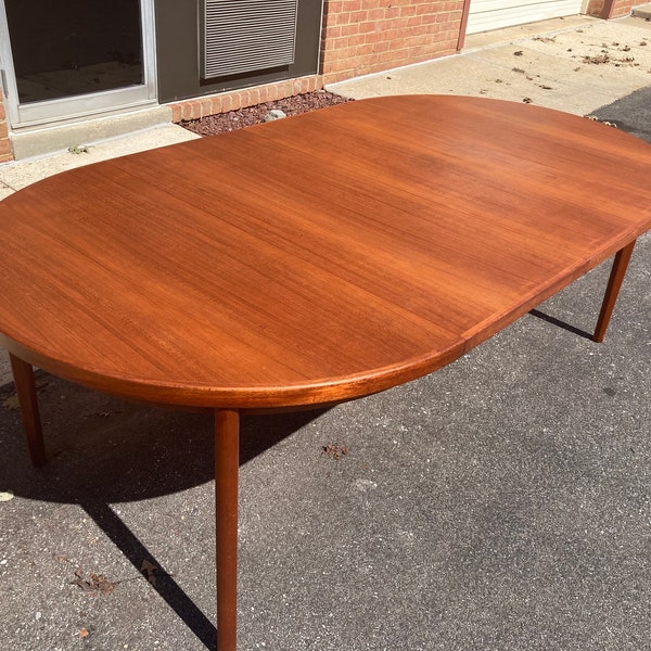 Teak Dining Table Etsy