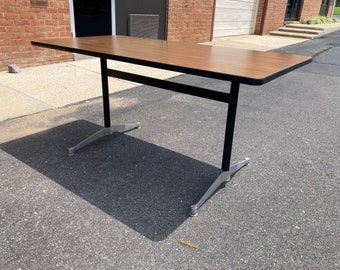 RARE Vintage Herman Miller Eames 2500 Series Table Mid Century Modern READ Description