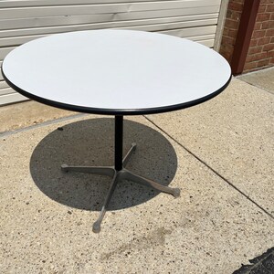 Rare 1st Generation Herman Miller Eames 36 Inch 662 Table Contract Base ...