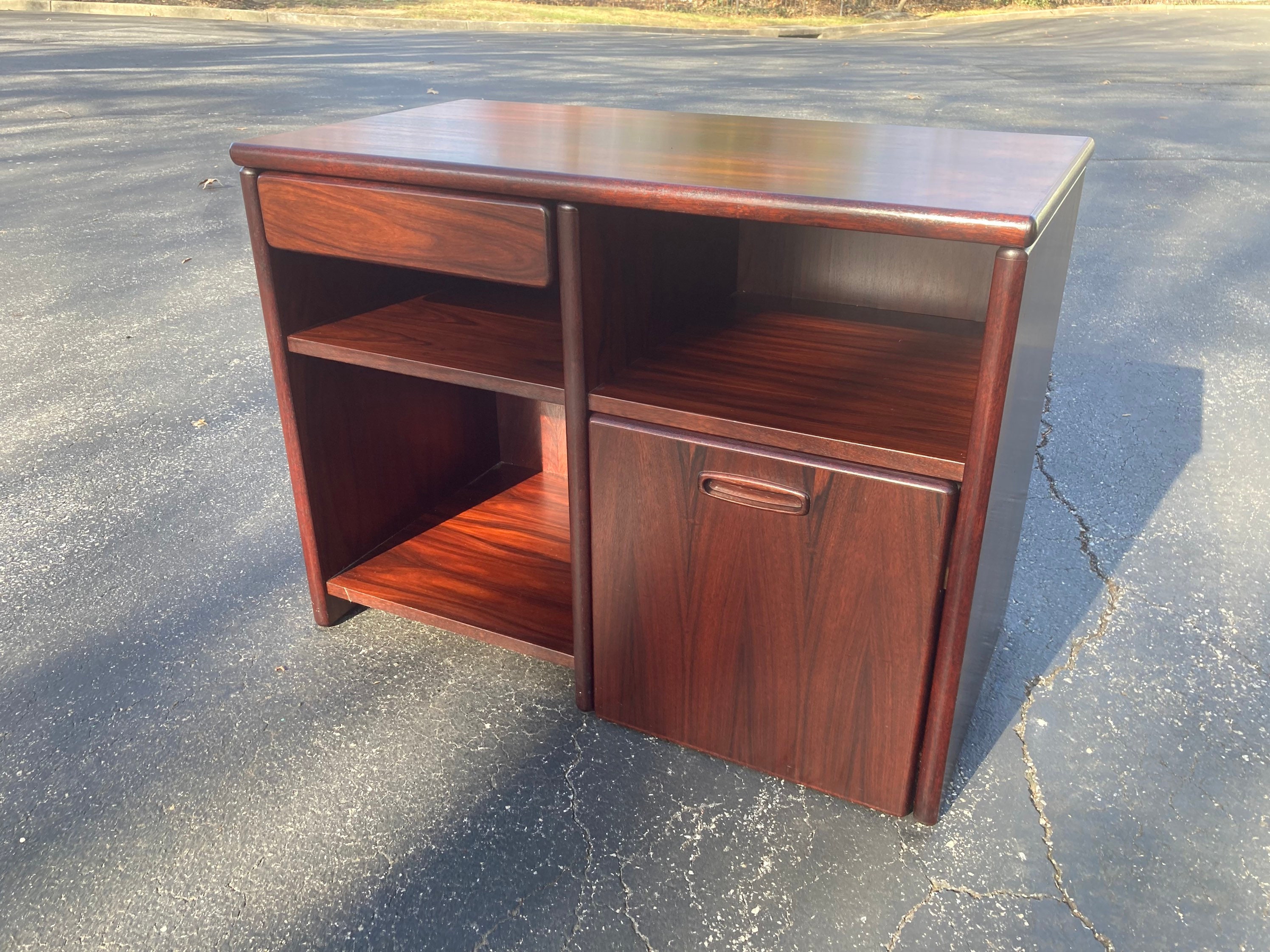 19世紀Carved Rosewood Settle Bench