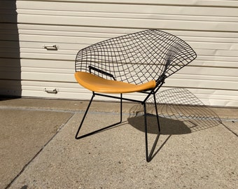 Vintage Knoll Harry Bertoia Diamond Wire Chair - Etsy België