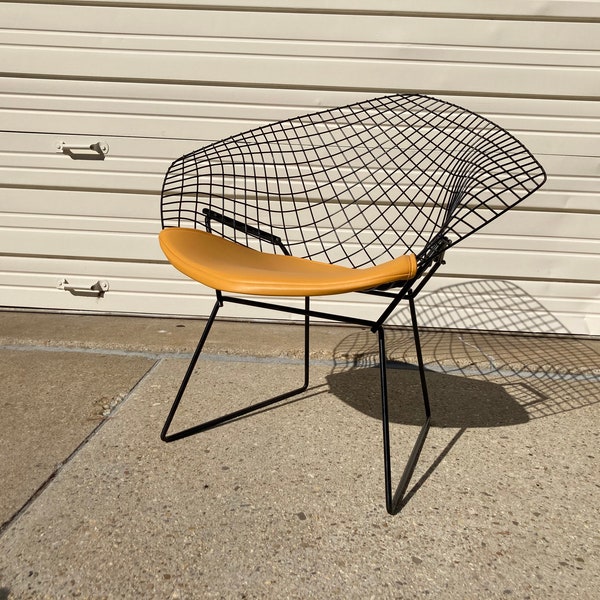 Vintage Knoll Harry Bertoia Diamond Wire Chair