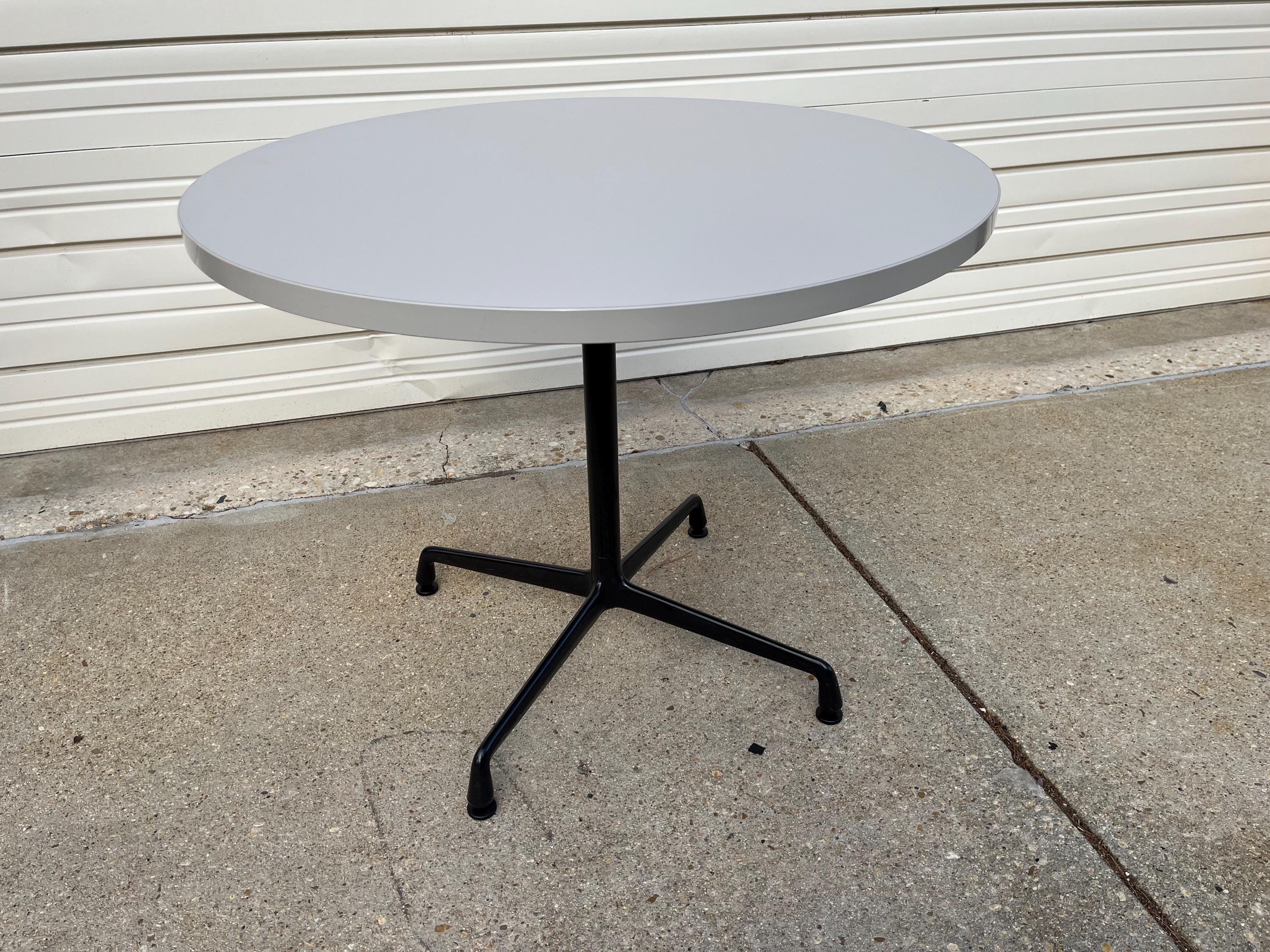 Herman Miller Eames 36 Inch Table Contract Base Mid Century Modern MCM ...