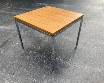 Vintage Steelcase Side End Coffee Table Mid Century Modern