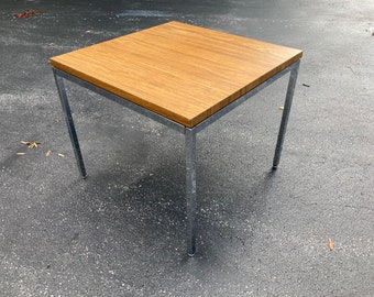 Vintage Steelcase Side End Coffee Table Mid Century Modern READ Description