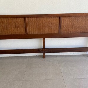 Vintage American of Martinsville Merton Gershun Accord Series King Size Headboard MCM Mid Century Modern