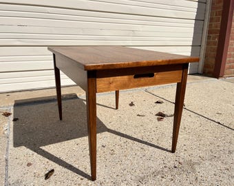 Vintage Jens Risom for Knoll End Side Table Mid Century Modern READ Description