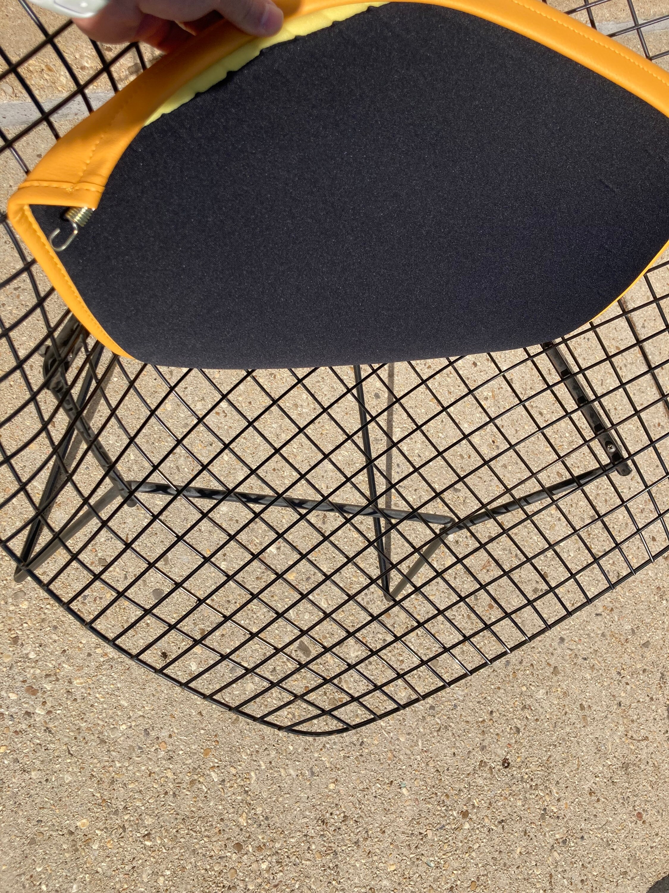 Vintage Knoll Harry Bertoia Diamond Wire Chair - Etsy Vintage Knoll Harry Bertoia Diamond Wire Chair - Etsy