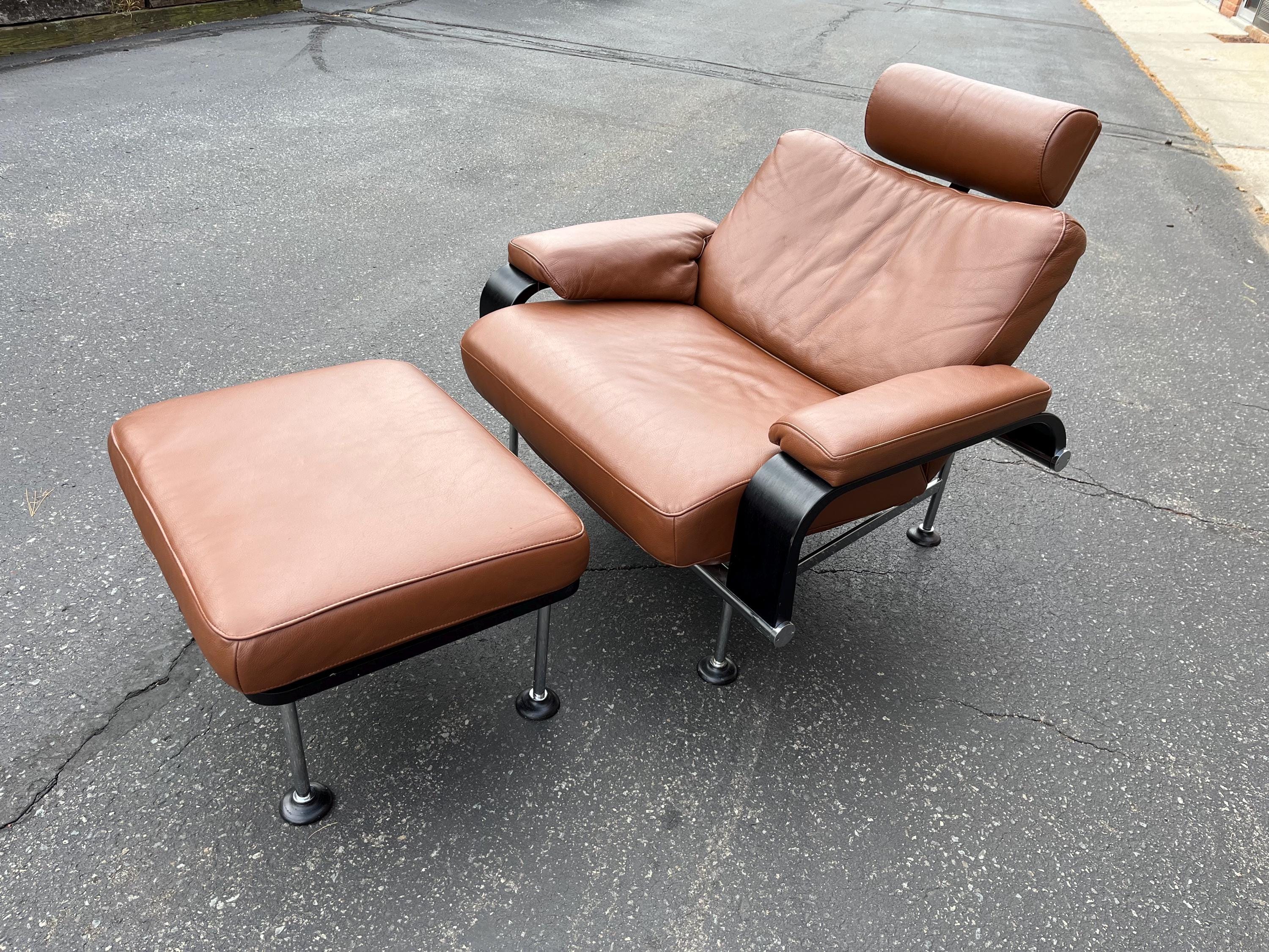 Ekornes Stressless Recliner and Ottoman - Etsy