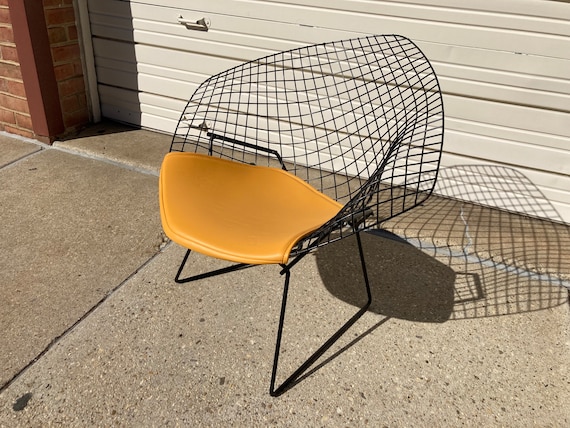 Vintage Knoll Harry Bertoia Diamond Wire Chair - Etsy UK