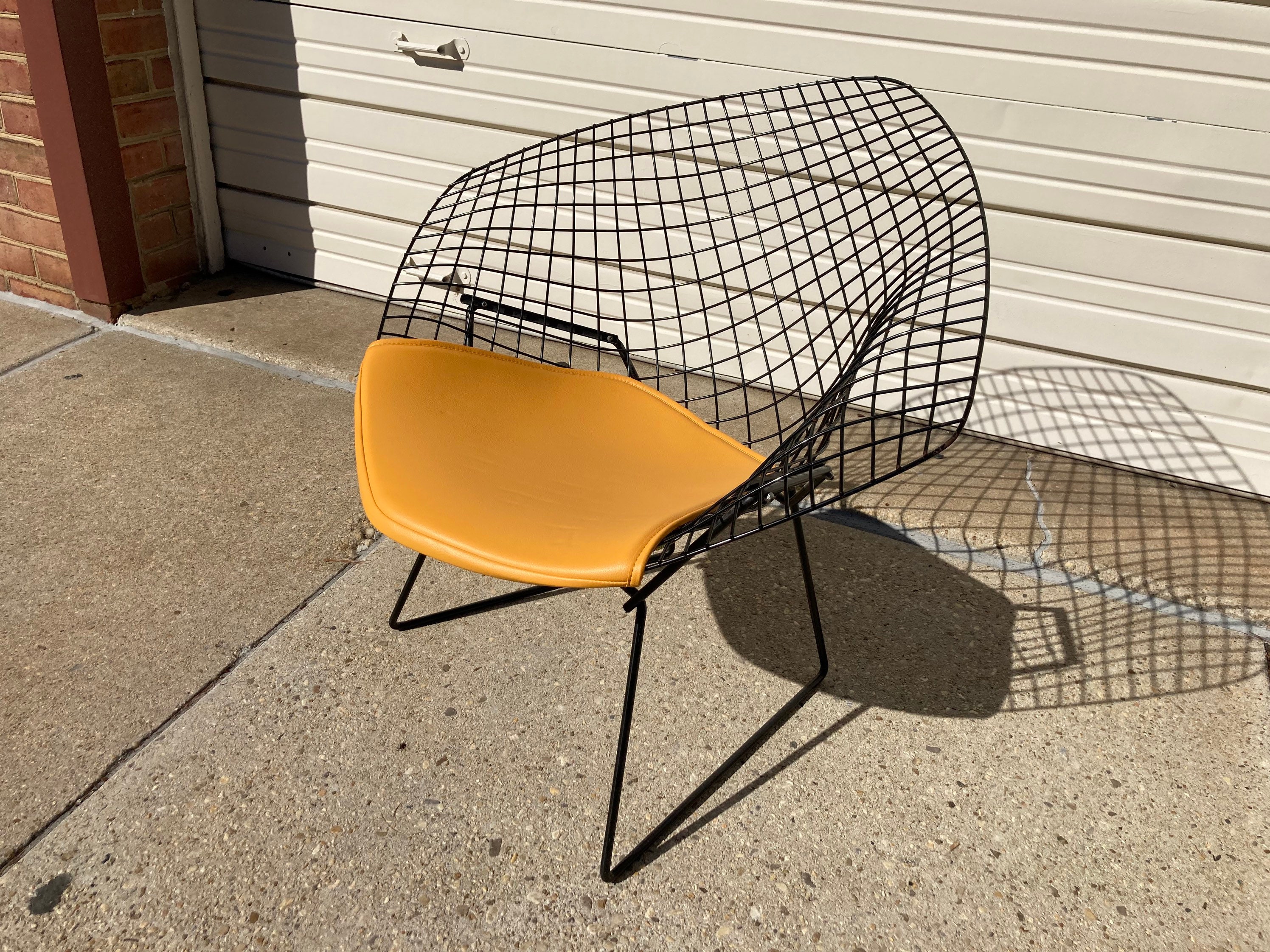 Vintage Knoll Harry Bertoia Diamond Wire Chair - Etsy