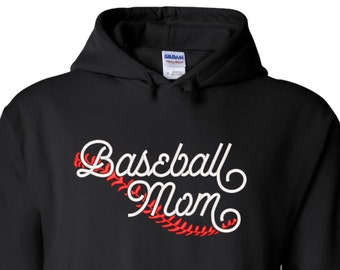 Baseball Mom Embroidered hoodie