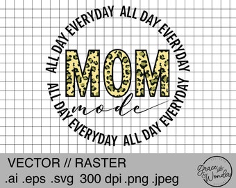 Download Mom Mode Svg Etsy