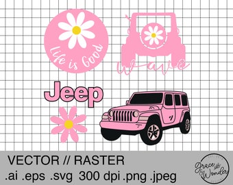 Download Jeep Wrangler Svg Etsy
