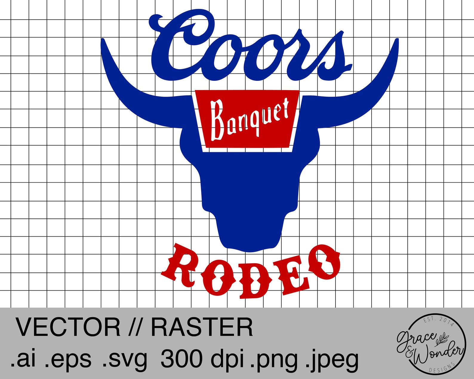 Coors Banquet Rodeo Digital Download .SVG .PNG .EPS Etsy