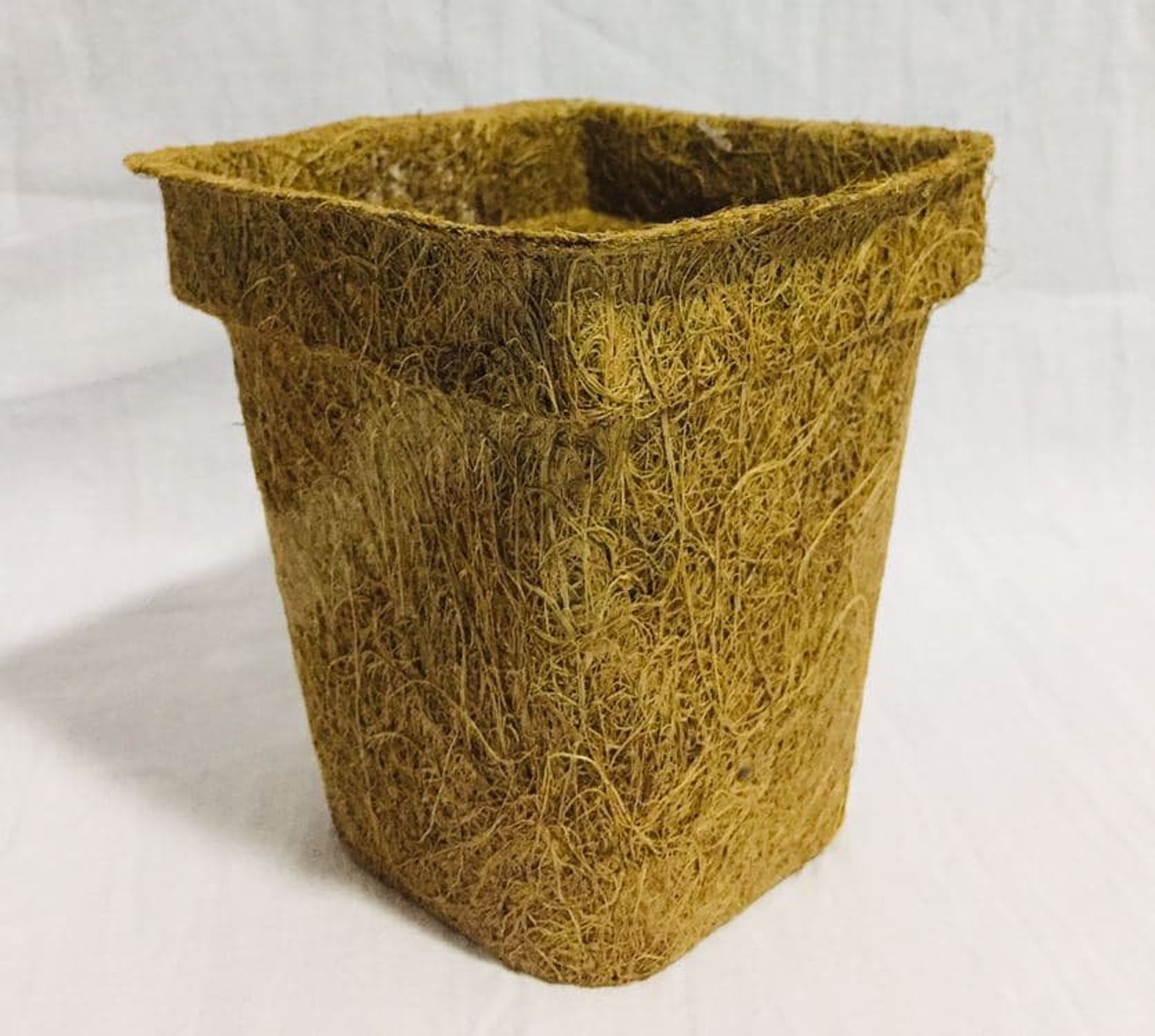 COCO COIR POTS 8CM 9CM 10CM 12CM 15CM Coconut Fiber Grow Cups Etsy