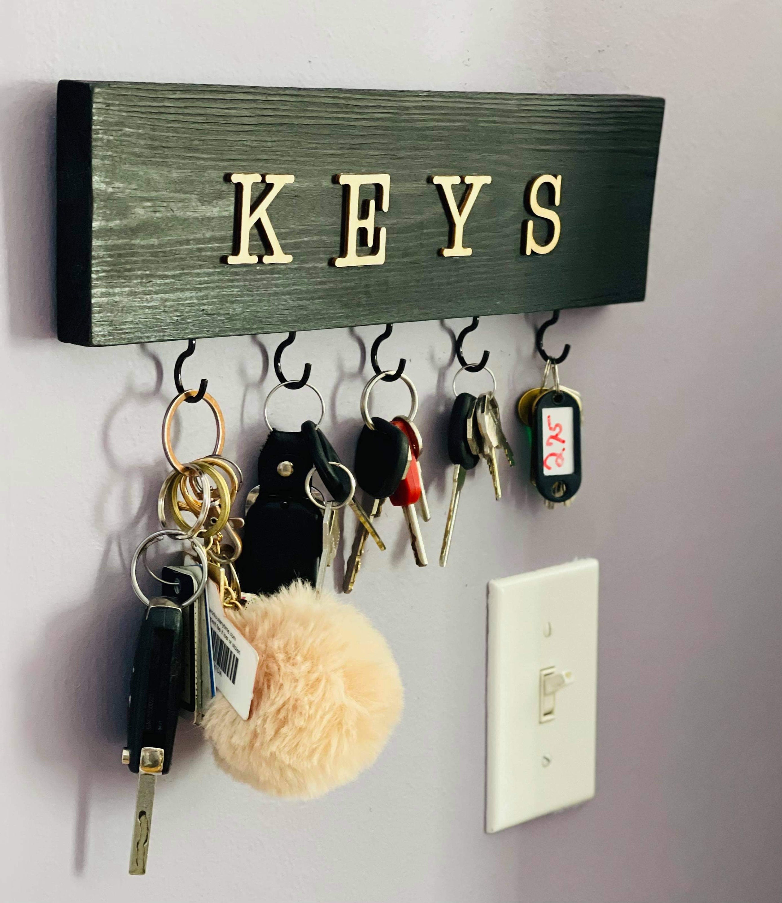 KEY HOLDER/ key organizer/ home decor/ wall decor/ Etsy