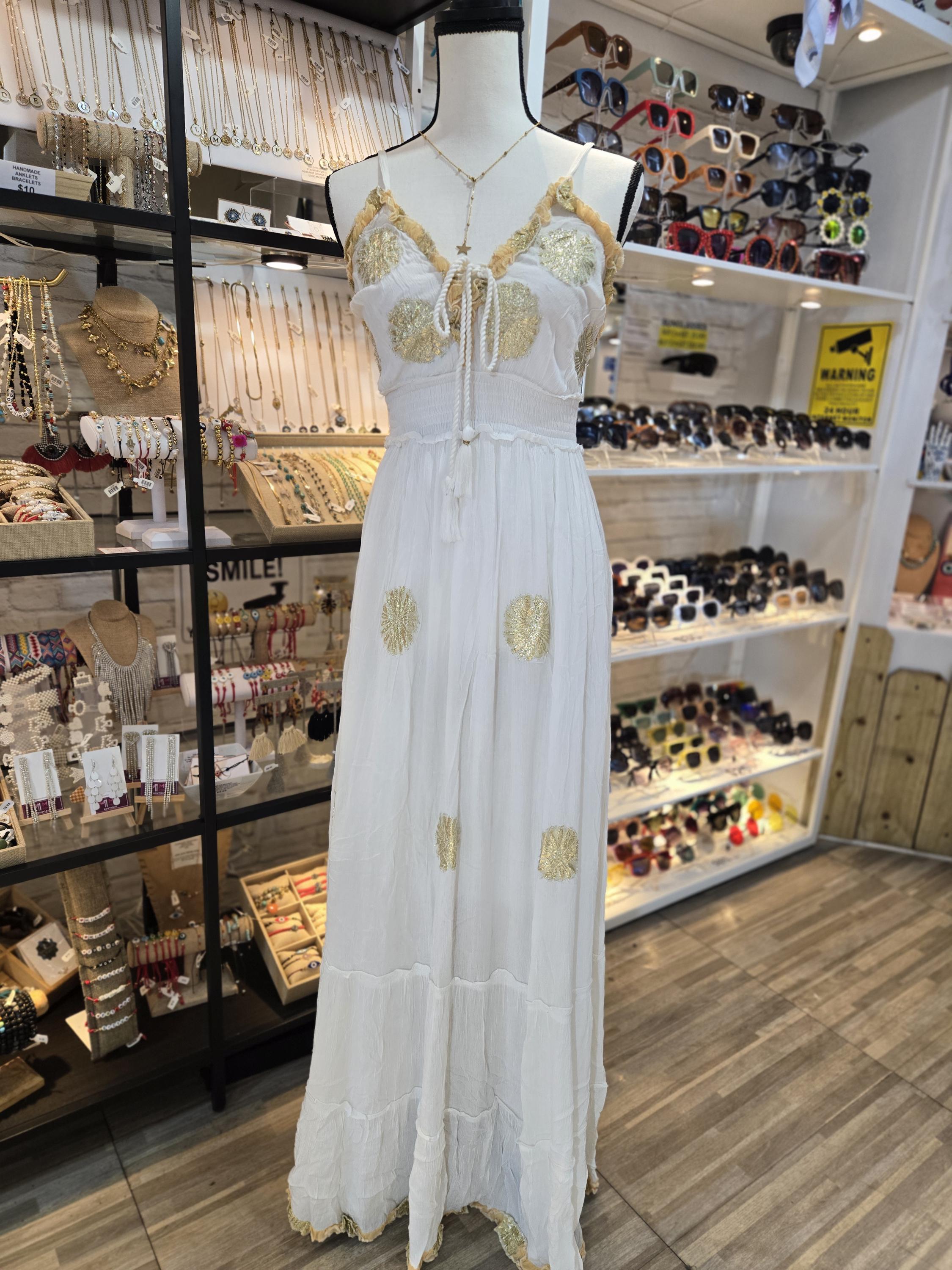 ワンピース MAURIZIO DRESS Zury Dress • Long Dress • ONE SIZE • Bohemian • Strappy Maxi