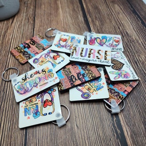 Nurse life Keychains