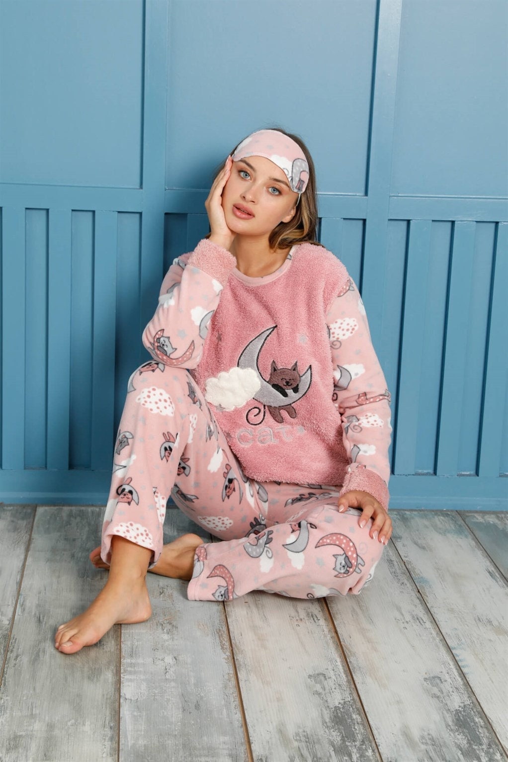 Fluffy Cat Pajamas
