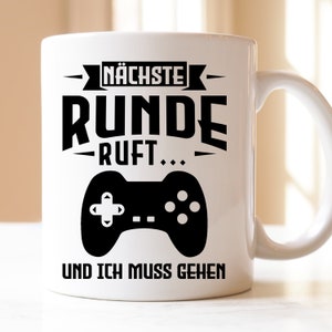 Next round is calling and I have to go | Gambling Gaming Playing Video Games Computer Console Funny Mug