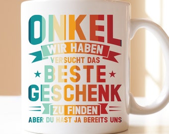 Uncle we tried to find the best gift | gift | mug | brother | family | uncle | nephew | niece | godfather |