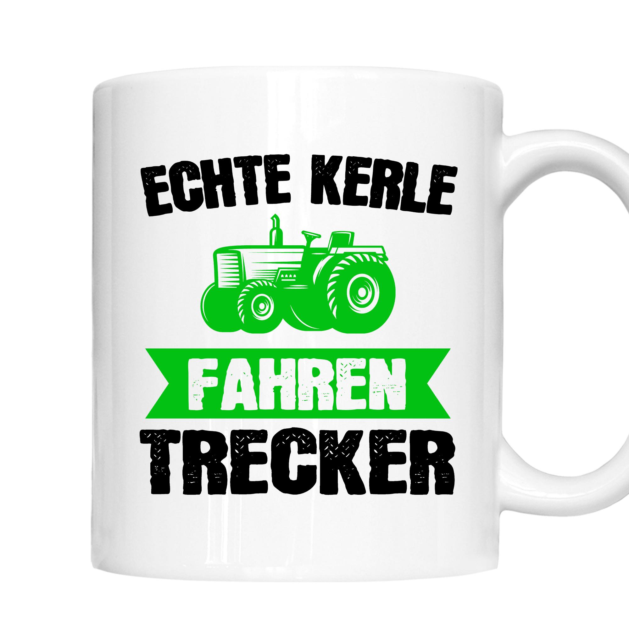 Traktor Tasse Mit Bauernhof-Spruch – Witziger Kaffeebecher Für Landwirte, 330 Ml, Spülmaschinenfest